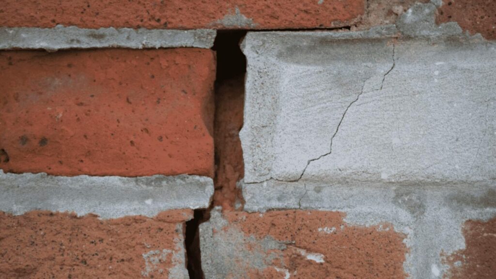 Damaged Brick and Mortar