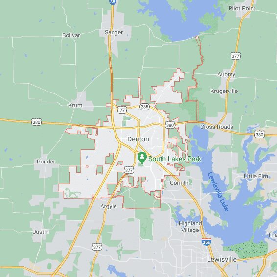 Service Areas 6 Denton TX 1