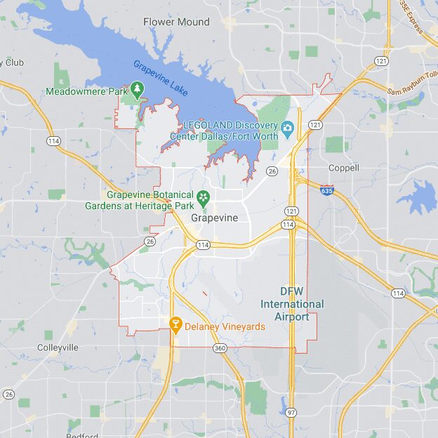 Service Areas 12 Grapevine TX