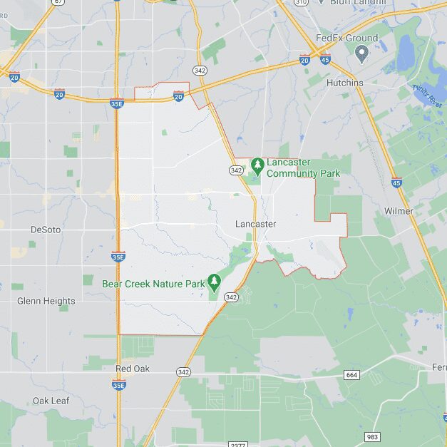 Service Areas 22 Lancaster TX