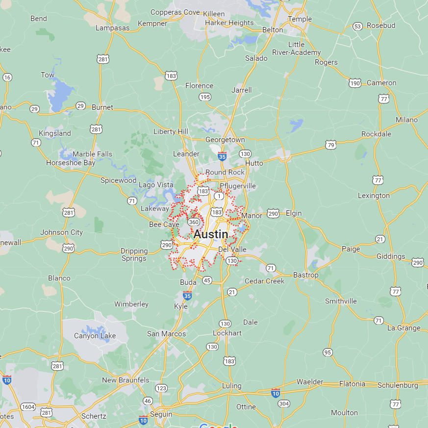 Service Areas 34 New Austin